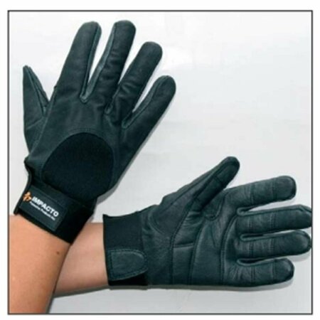 IMPACTO PROTECTIVE PRODUCTS Anti Vibration Full Finger Glove With Foam - Small AV40720